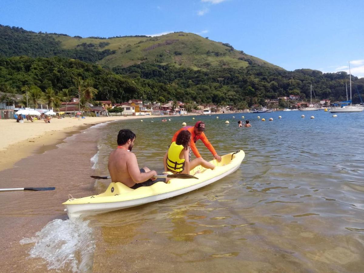Апартаменты Kitnet Aconchegante A 200M Da Praia Ангра-дус-Рейс Экстерьер фото